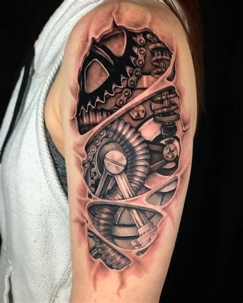 30 Best Mechanical Tattoo Ideas You Should Check