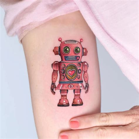 30 Best Robot Tattoo Ideas You Should Check