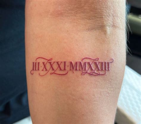 30 Best Roman Numerals Tattoo Ideas You Should Check 30 Best Roman Numerals Tattoo Ideas You Should Check