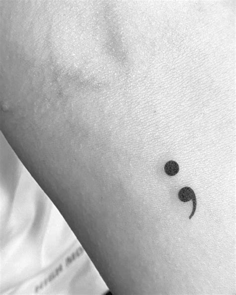 30 Best Semicolon Tattoo Ideas You Should Check 30 Best Semicolon Tattoo Ideas You Should Check