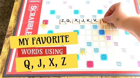 30 Big Scoring Scrabble Words Using The J Q X And Z Youtube 30 Big Scoring Scrabble Words Using The J Q X And Z Youtube
