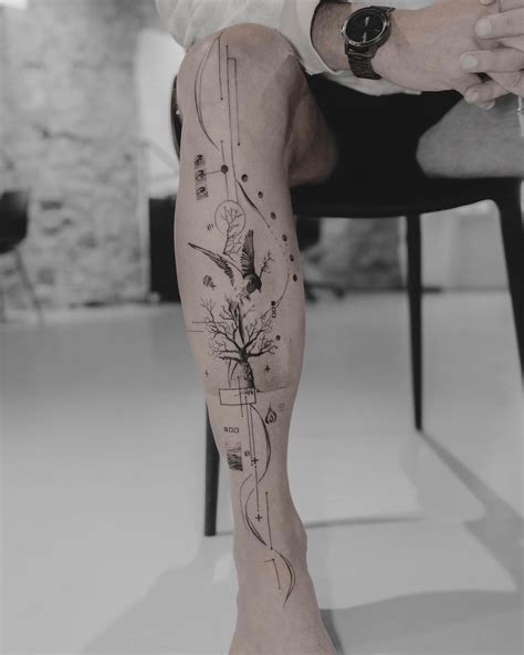 30 Bold And Beautiful Leg Tattoo Designs You Ll Love