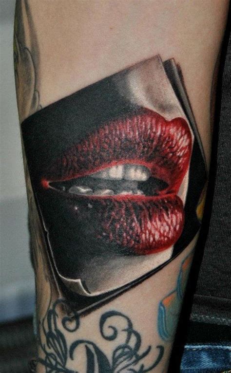 30 Incredible Lip Tattoos Art And Design 30 Incredible Lip Tattoos Art And Design