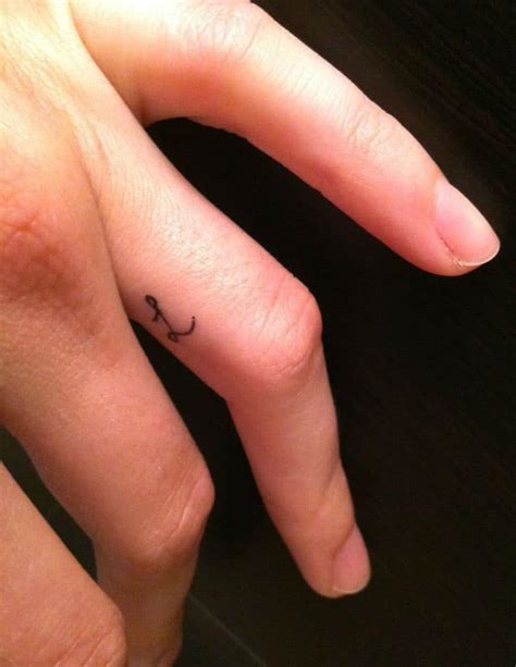 31 Cool Inner Finger Tattoos To Inspire You