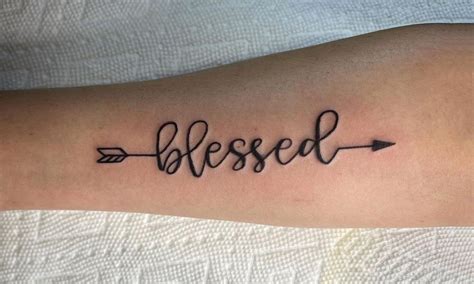 31 Inspiring Blessed Tattoos That Will Motivate You Everyday 31 Inspiring Blessed Tattoos That Will Motivate You Everyday