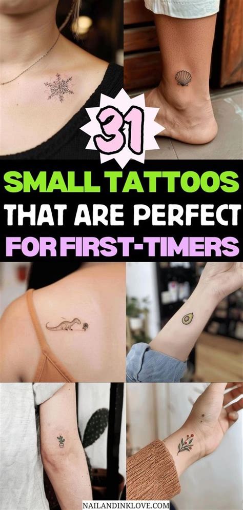 31 Small Tattoos That Are Perfect For First Timers
