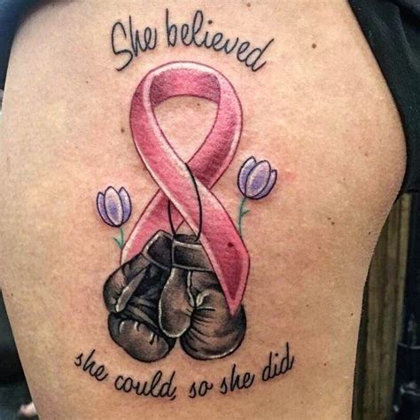 32 Breast Cancer Tattoos To Inspire You