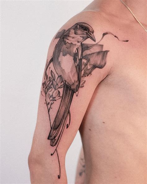 32 Brilliant Bird Tattoos For Men In 2024