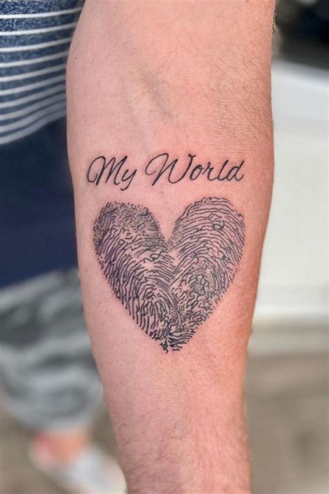 33 Meaningful Fingerprint Tattoos You Ll Love The Beauty Pursuit