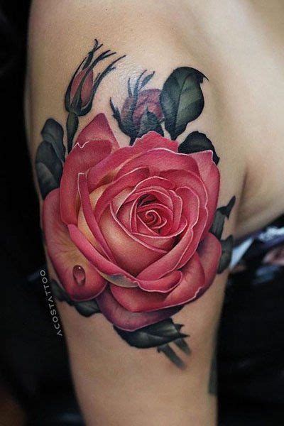 35 Beautiful Rose Tattoos For Women Meaning