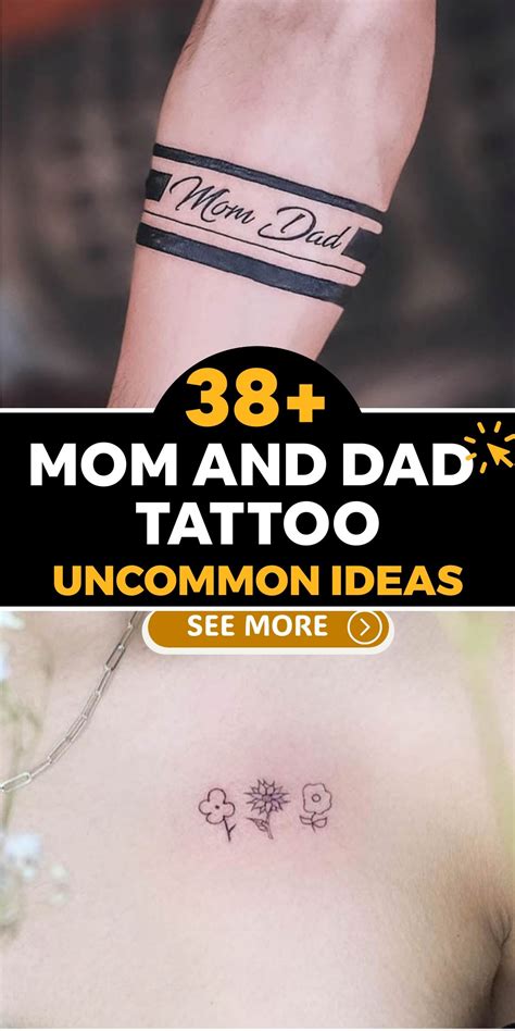 38 Mom Dad Tattoos To Honor Their Love 38 Mom Dad Tattoos To Honor Their Love