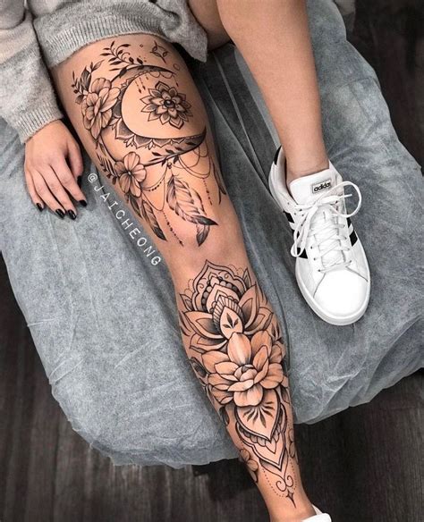 39 Leg And Thigh Tattoos For Women 39 Leg And Thigh Tattoos For Women