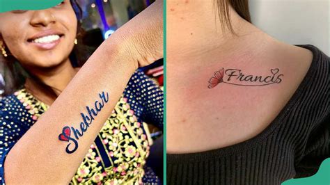 40 Creative Name Tattoo Ideas To Carry Your Loved Ones With You Legit Ng