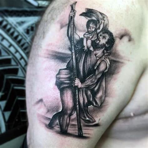 40 St Christopher Tattoo Designs