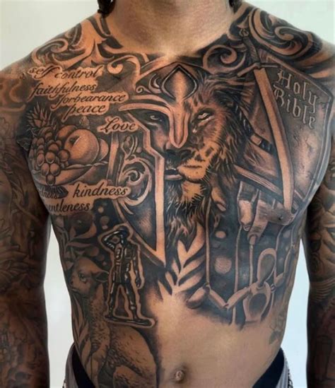 41 Best Stomach Tattoos For Guys