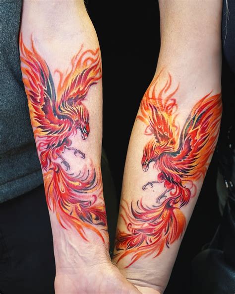 42 Stunning Phoenix Tattoos That Embody Transformation Sacred Joanne