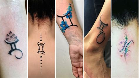 45 Most Beautiful Gemini Zodiac Sign Tattoo Design Ideas For Girls 2025 Women S Tattoos 2025
