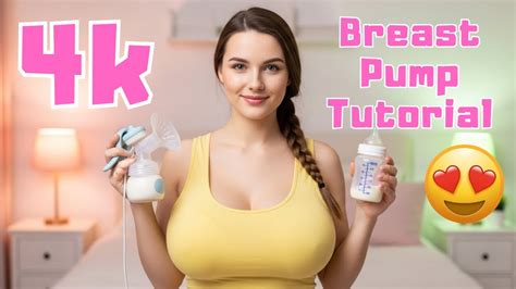4K Breast Pumping Routine With Angela Breastfeeding Tips Amp Massage For Milk Flow Youtube