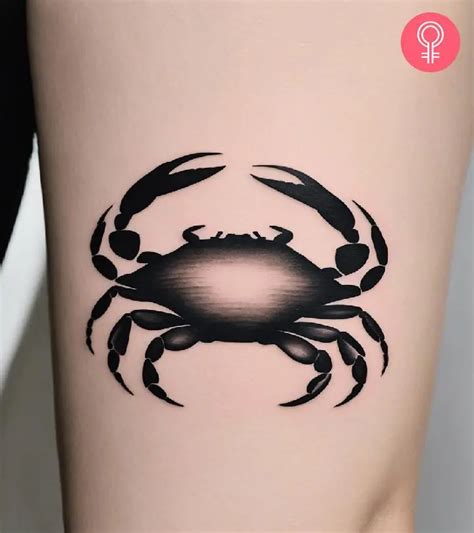 5 000 Minimalist Crab Tattoo Design Inspiration Pictures
