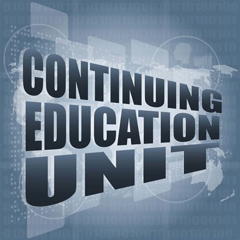 5 Continuing Education Units Ceus Credly