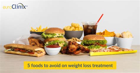 5 Foods To Avoid During Weight Loss Treatment