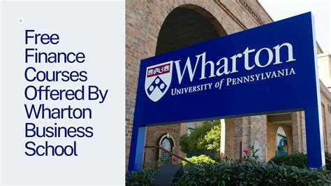 5 Free Finance Courses By Wharton Business School In 2026 5 Free Finance Courses By Wharton Business School In 2026
