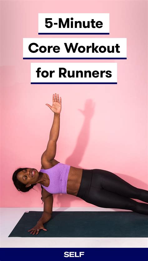 5 Minute Core Workout For Runners Self