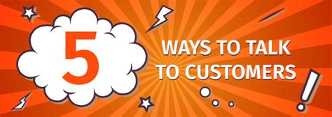 5 Simple Ways To Talk To Customers Infographic Questionpro 5 Simple Ways To Talk To Customers Infographic Questionpro