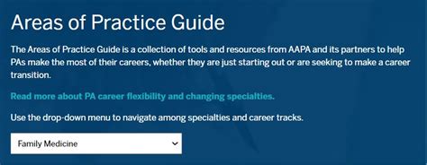 5 Things Pas Need To Know About The New Areas Of Practice Guide Aapa
