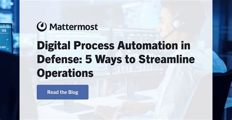 5 Ways Dpa Can Streamline Military Processes Mattermost