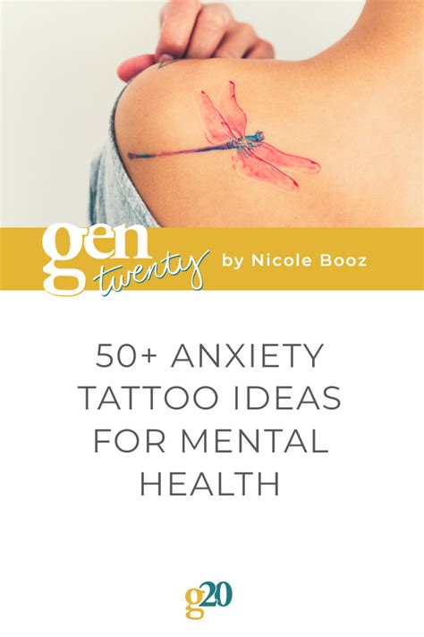 50 Anxiety Tattoo Ideas Tattoos For Mental Health
