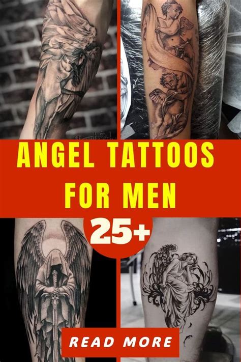 50 Best Angel Tattoos For Men Ideas And Designs 2026 Fashionbeans