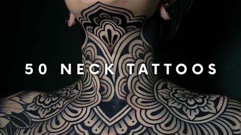 50 Incredible Neck Tattoos You Must See Neck Tattoo Ideas Best Neck Tattoo Tattuba Tattoo