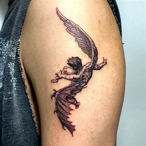500 Best Fallen Angel Tattoo Ideas Designs And Meaning 2026