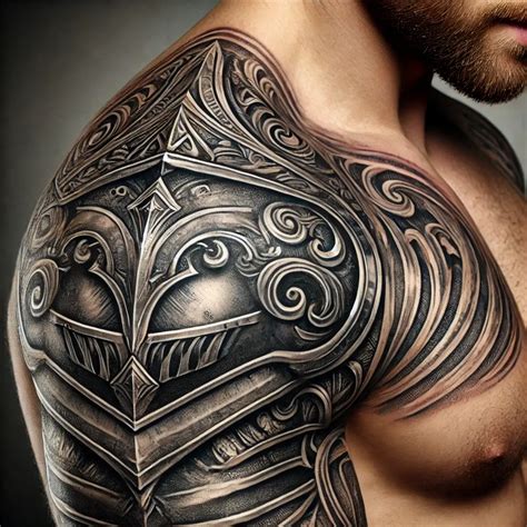 542 Shoulder Tattoos For Men Bold 2026 Armor Styles