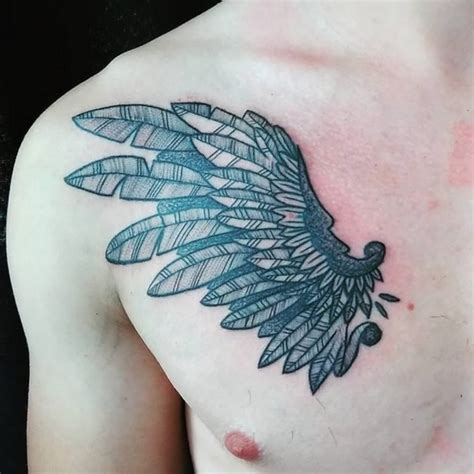 55 Ingenious Angel Wings Tattoo Designs For Men Women