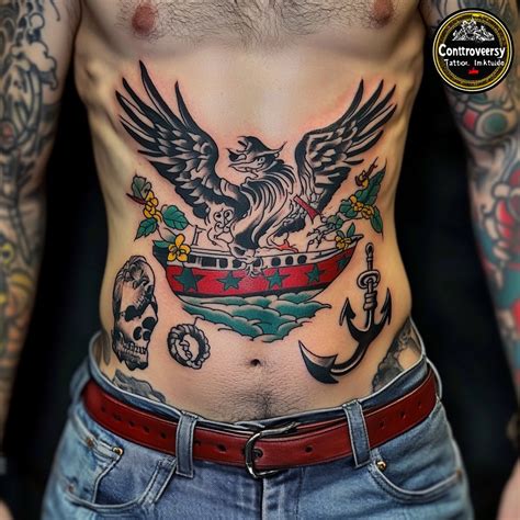 57 Stomach Tattoo Designs For Men Women And Girls