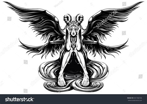6 7 Ribu Ilustrasi Foto Stok Dan Gambar Angel Demon Tattoo Tanpa Royalti Shutterstock