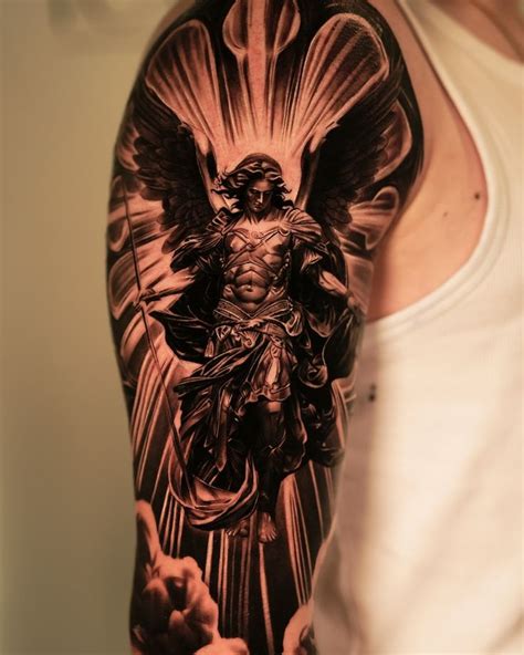 60 Angel Tattoo Ideas For Protection Faith And Strength