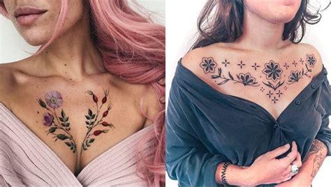 60 Best Chest Tattoo Designs For Women 2023