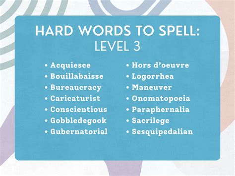 60 Hard Words To Spell In English For Kids Amp Adults 60 Hard Words To Spell In English For Kids Amp Adults
