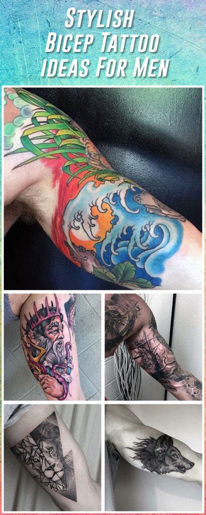 60 Super Stylish Bicep Tattoo Ideas That Will Leave A Lasting Impression