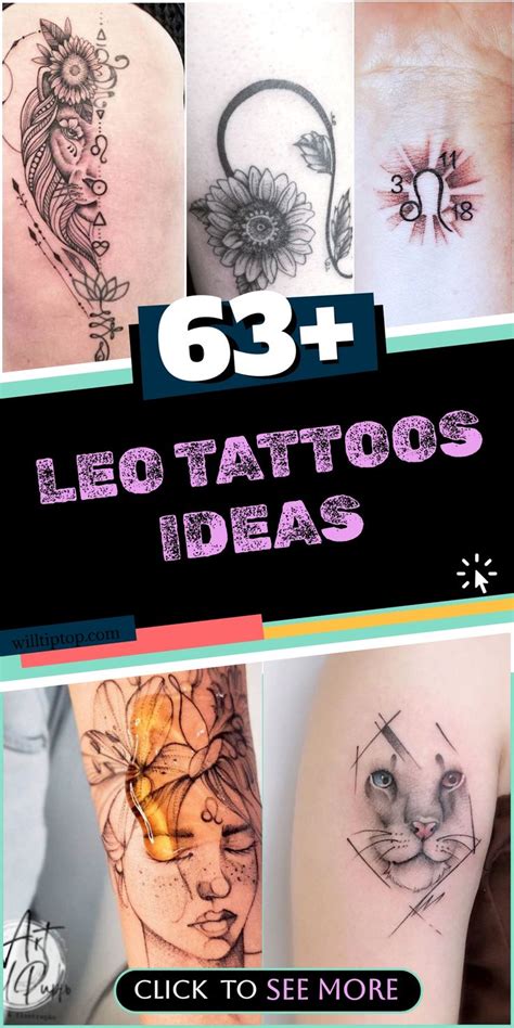 63 Gorgeous Leo Tattoos With Meaning 63 Gorgeous Leo Tattoos With Meaning