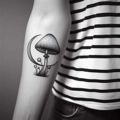68 Artistic Mushroom Tattoo Ideas For The Nature Lovers Tattoo Inspired Apparel