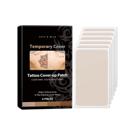 6Pcs Tattoo Cover Up Patch Waterproof 5 1 X 3 3 Egypt Ubuy