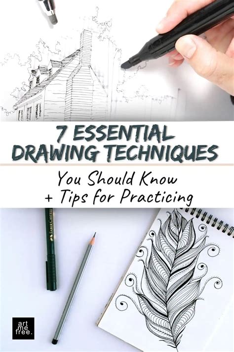 7 Essential Drawing Techniques To Take Your Art To The Next Level Artmefree