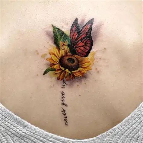 7 Superb Sunflower And Butterfly Tattoos To Add Life To Ink 7 Superb Sunflower And Butterfly Tattoos To Add Life To Ink