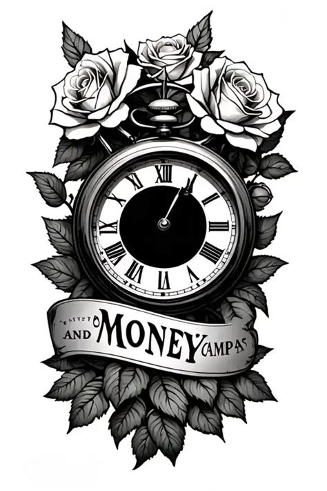 712 Time Is Money Tattoo Ideas Blackink Ai