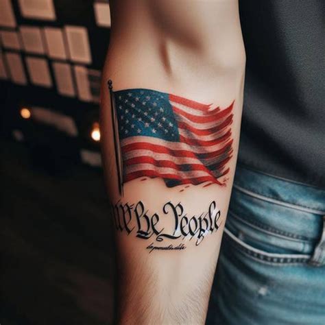 73 Rewarding Yet Meaningful We The People Tattoo Ideas That Rejuvenate Tattoo Inspired Apparel