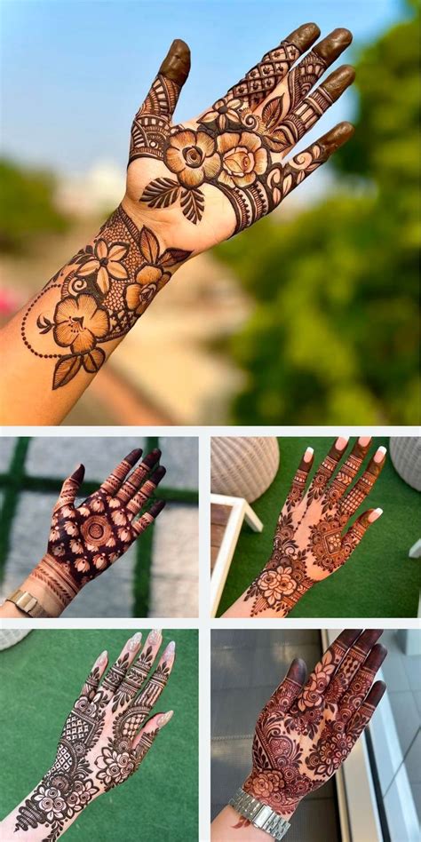 75 Most Popular Arabic Mehndi Designs For 2024